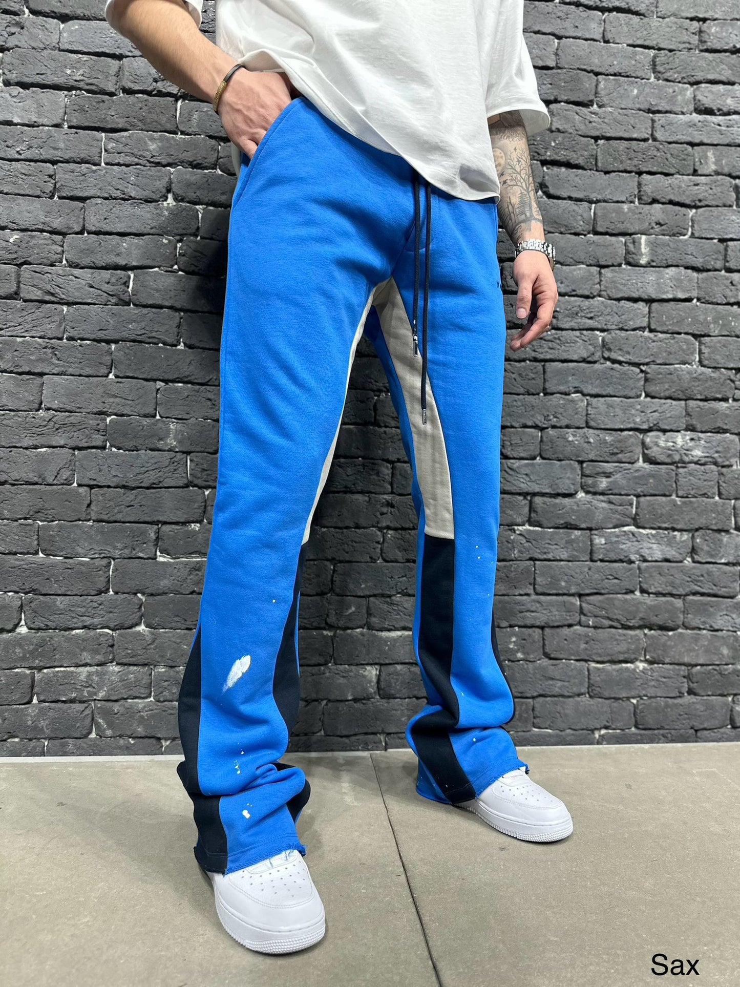 PONTALON JOGGING BAGGY SAX AJ6397