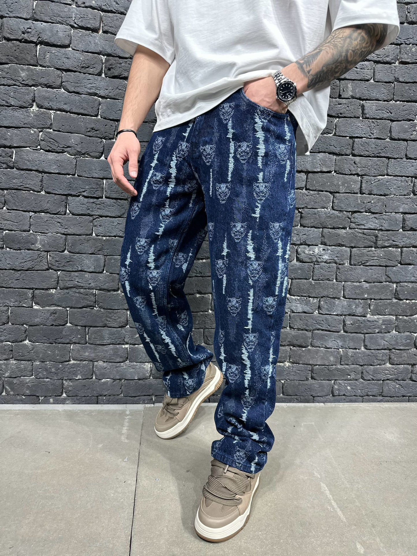 JEANS BLUE BAGGY ES3117 - ZG PREMIUM