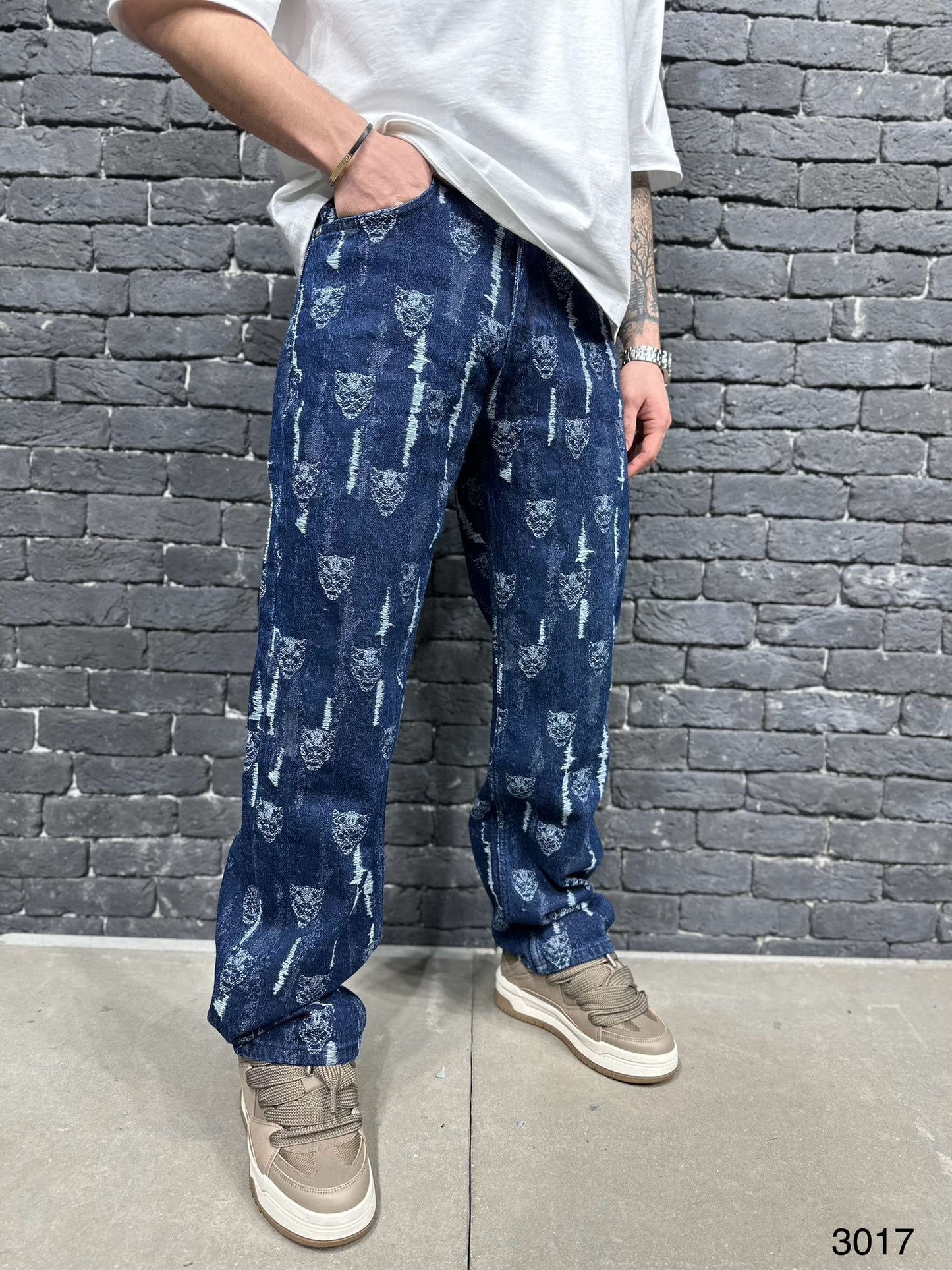 JEANS BLUE BAGGY ES3117 - ZG PREMIUM