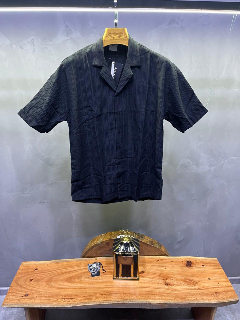 CHEMISE MARRAKECH BLACK GML 2188 - ZG PREMIUM