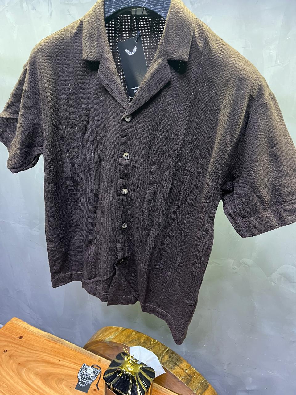 CHEMISE MARRAKECH BROWN GML 2188