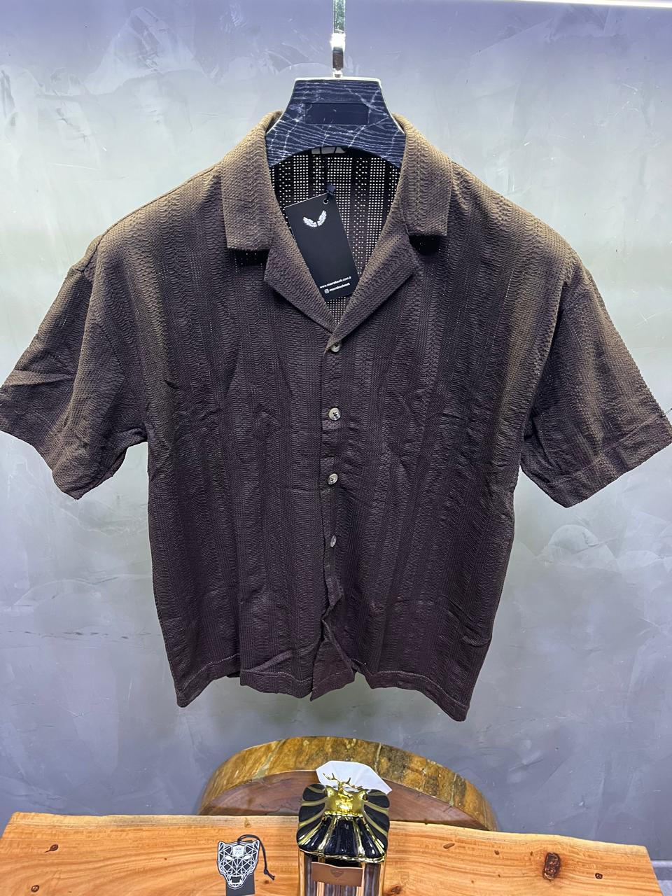 CHEMISE MARRAKECH BROWN GML 2188