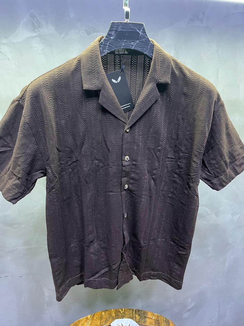 CHEMISE MARRAKECH BROWN GML 2188