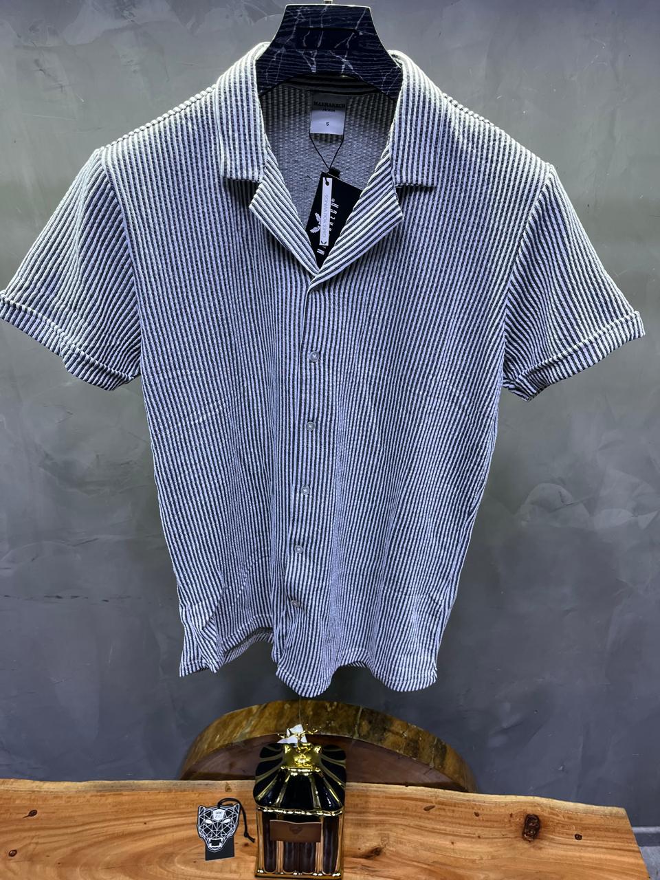 CHEMISE MARRAKECH BLACK GLM 1679