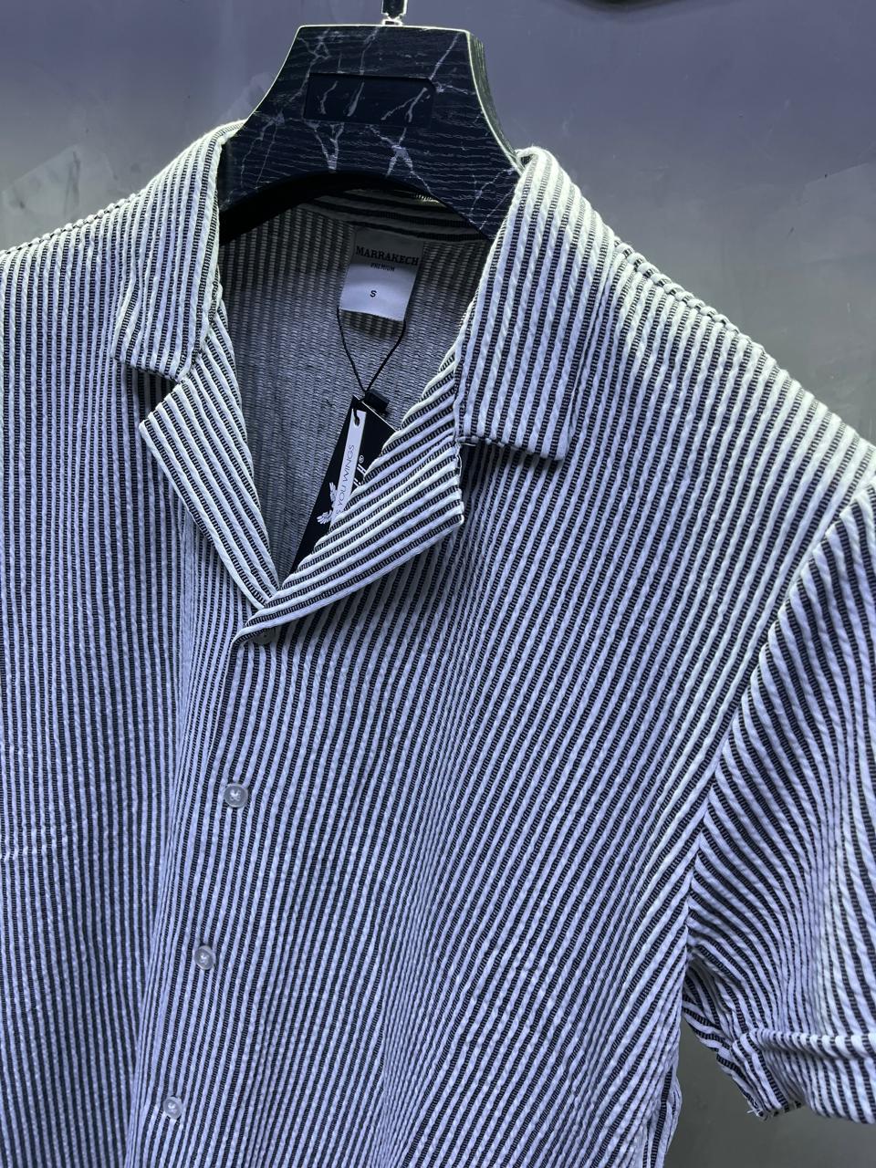 CHEMISE MARRAKECH BLACK GLM 1679