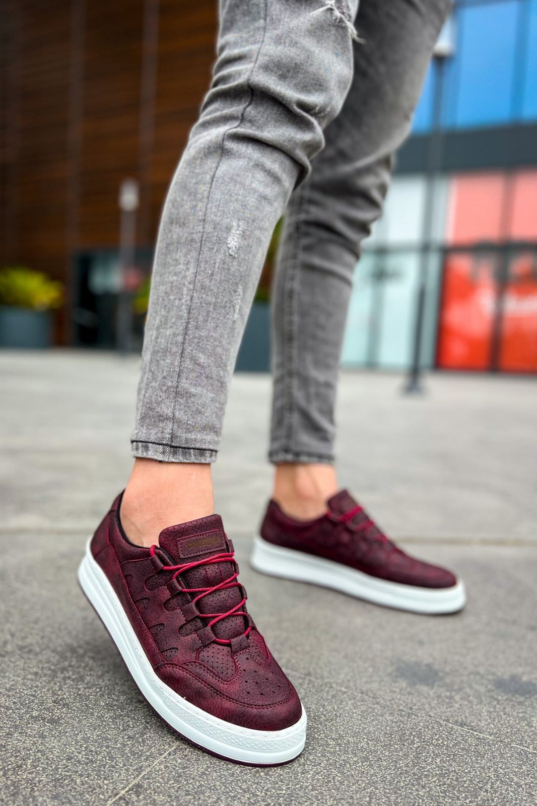CHEKICH SNEAKERS BORDO CH040