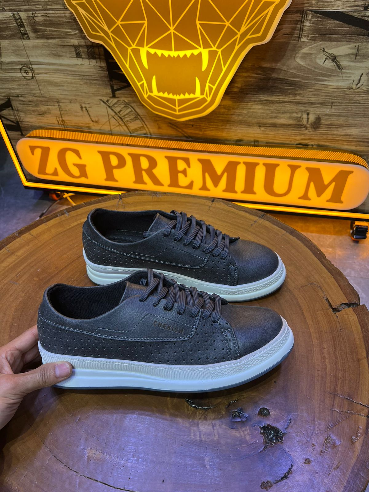 CHEKICH SNEAKERS GREY CH040