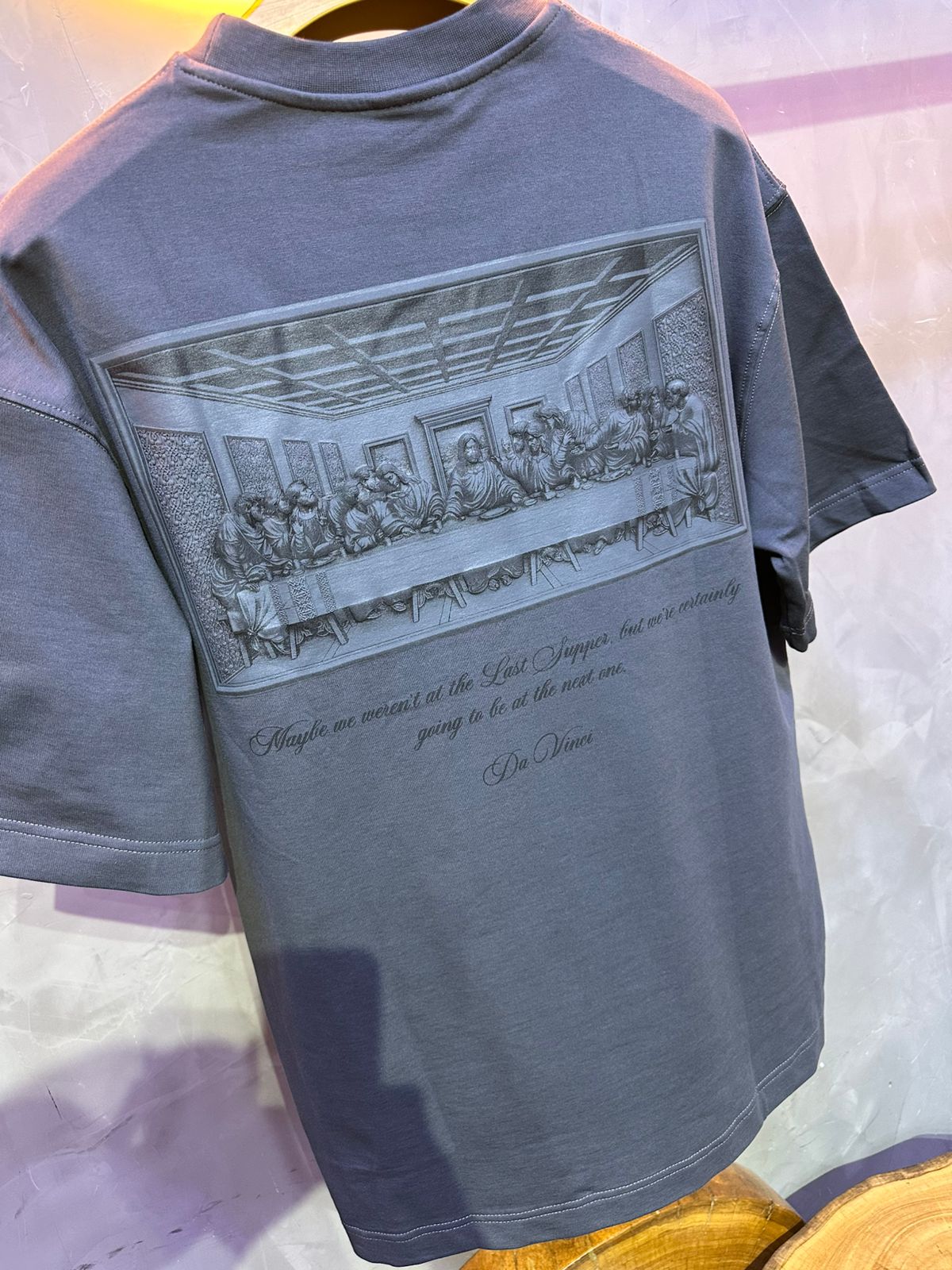 T SHIRT OVERSIZE RESPIRE GREY 5112
