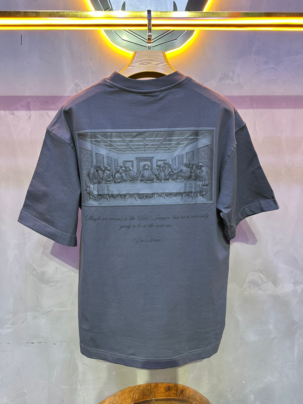 T SHIRT OVERSIZE RESPIRE GREY 5112