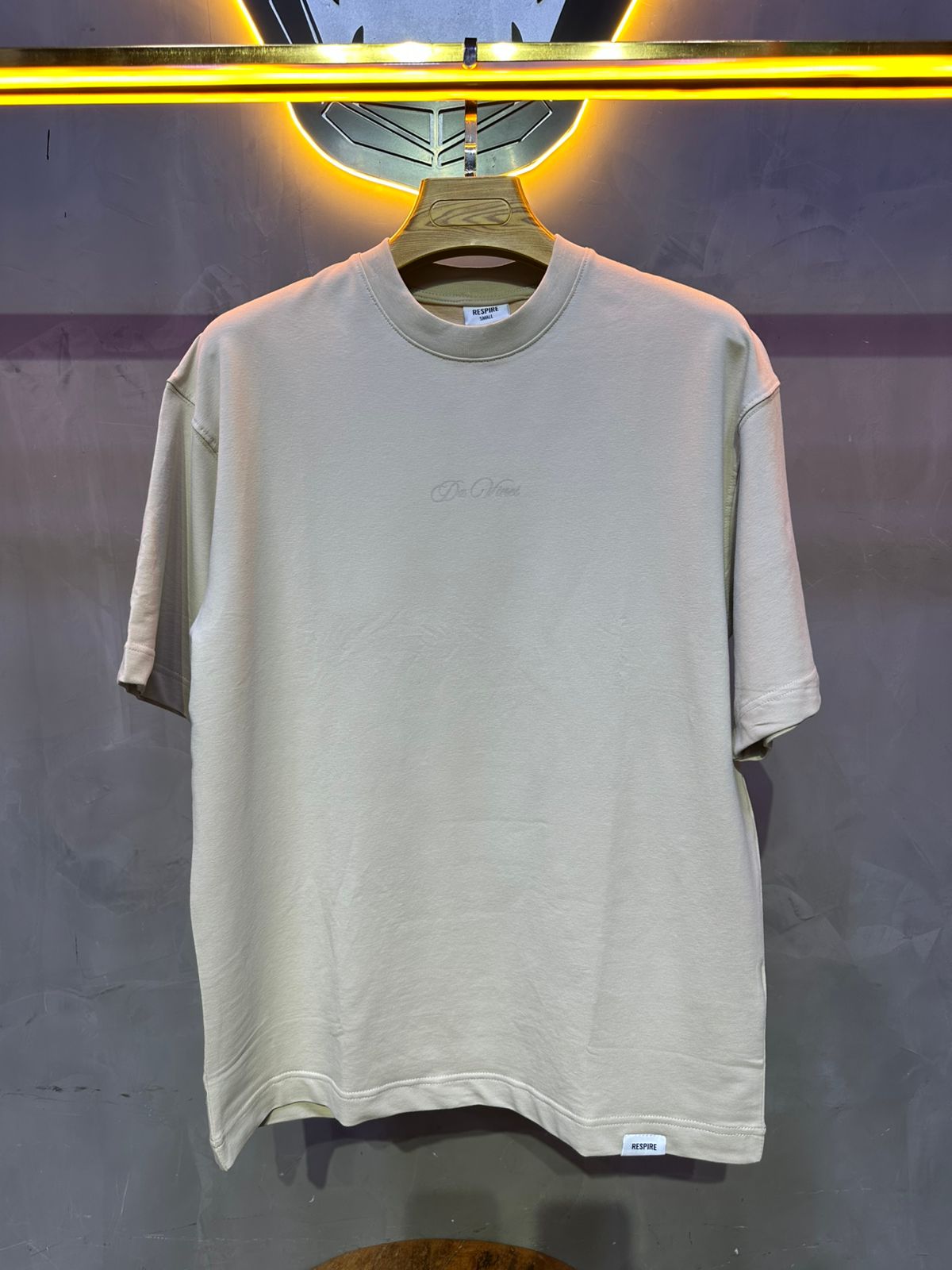 T SHIRT OVERSIZE RESPIRE BEIGE 5112