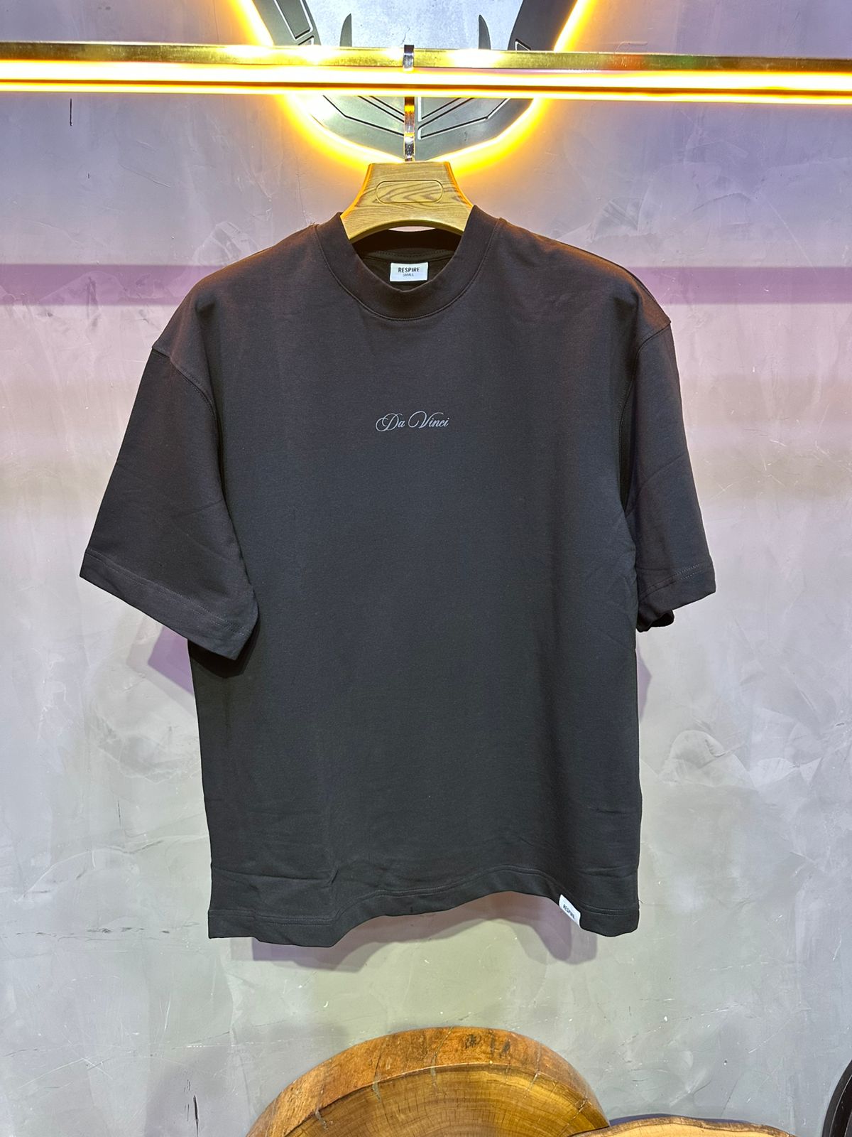 T SHIRT OVERSIZE RESPIRE BLACK 5112