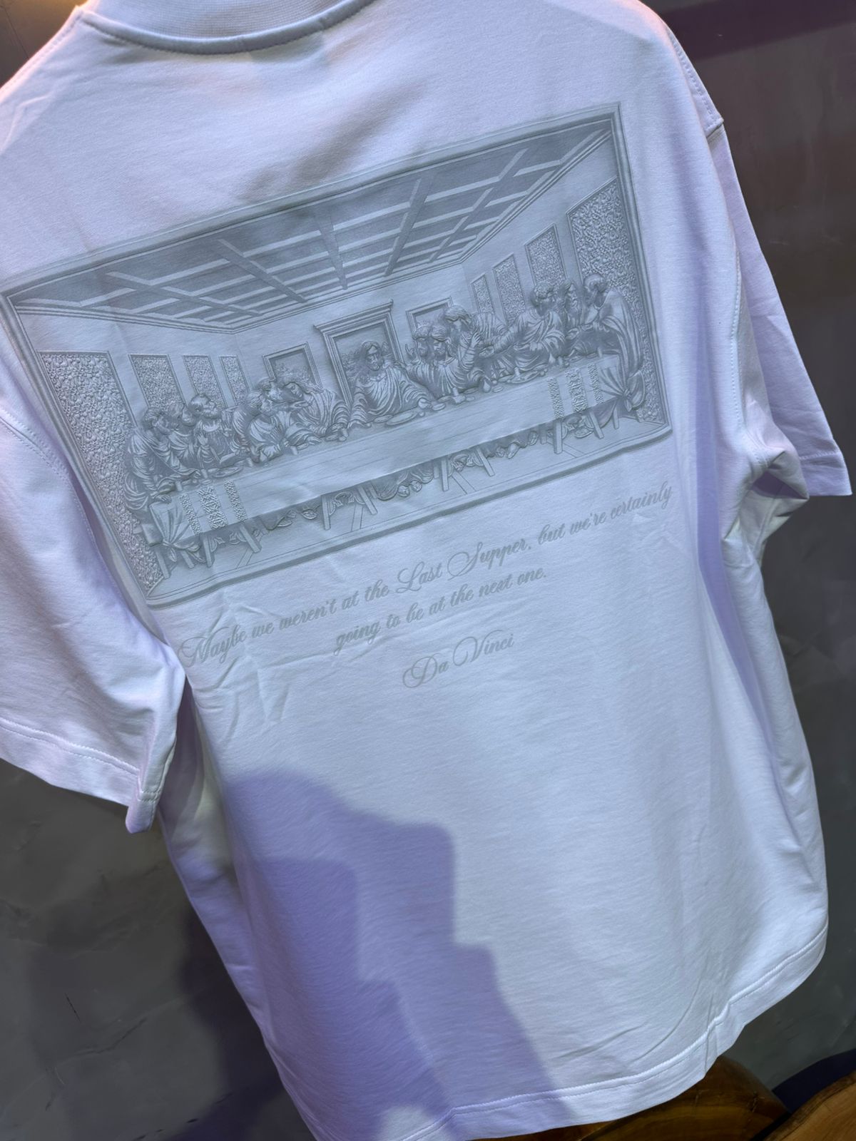 T SHIRT OVERSIZE RESPIRE WHITE 5112