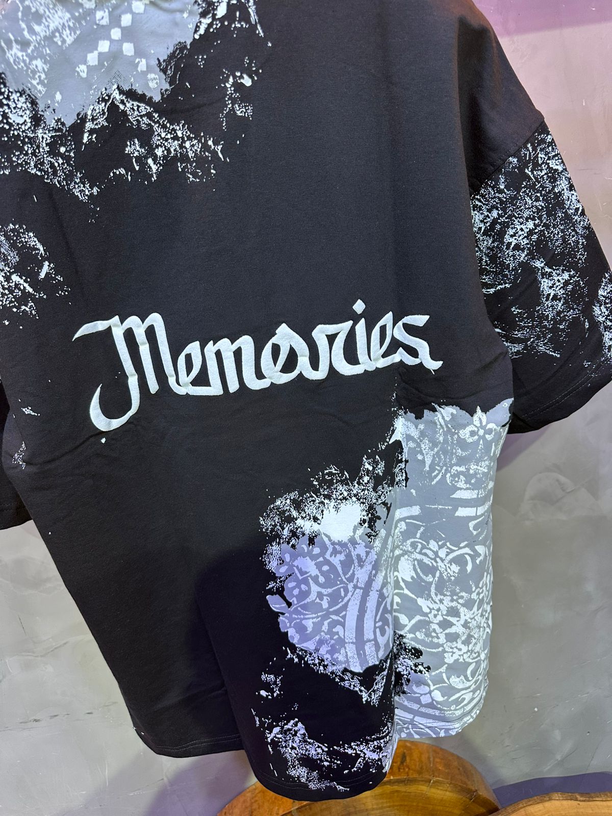 T SHIRT OVERSIZE RESPIRE BLACK 4191
