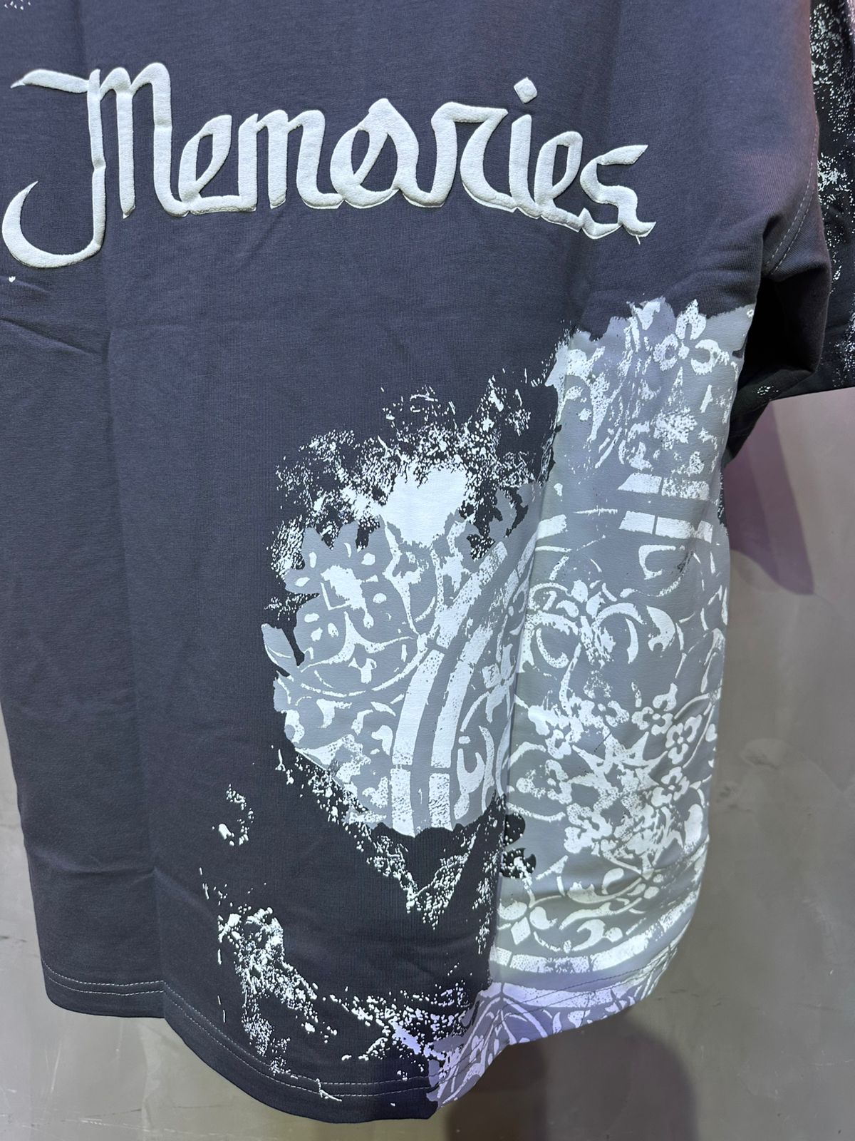 T SHIRT OVERSIZE RESPIRE GREY 4191