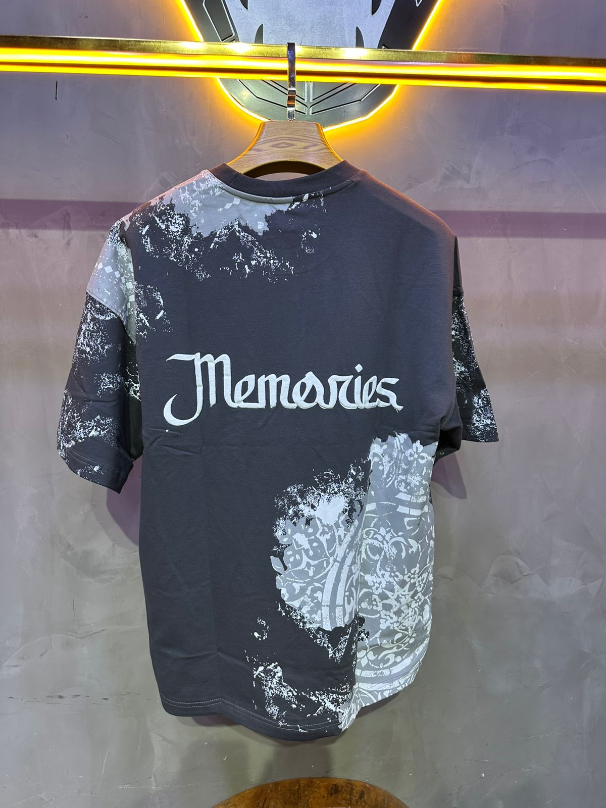 T SHIRT OVERSIZE RESPIRE GREY 4191 - ZG PREMIUM