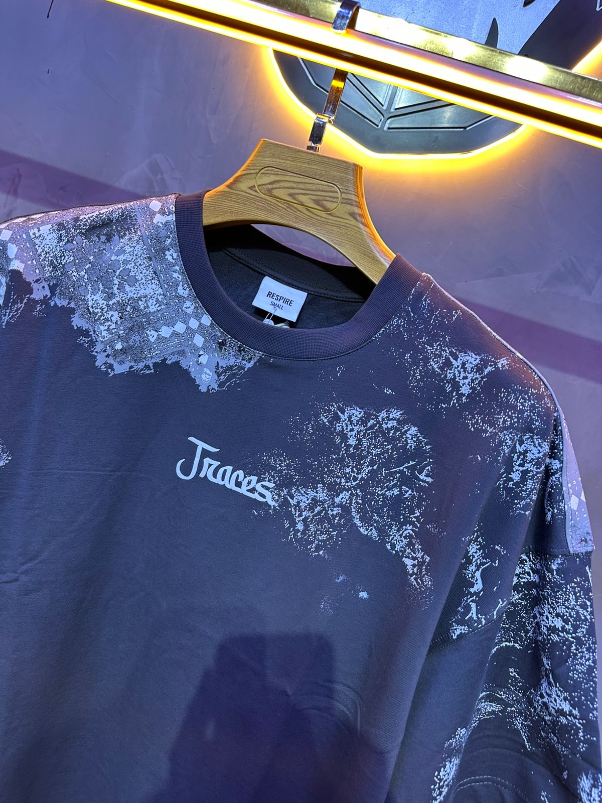 T SHIRT OVERSIZE RESPIRE GREY 4191