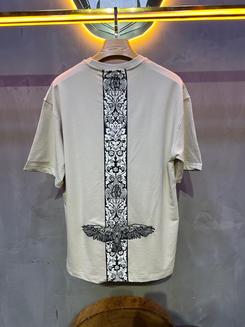 T SHIRT OVERSIZE RESPIRE BEIGE 5141 - ZG PREMIUM