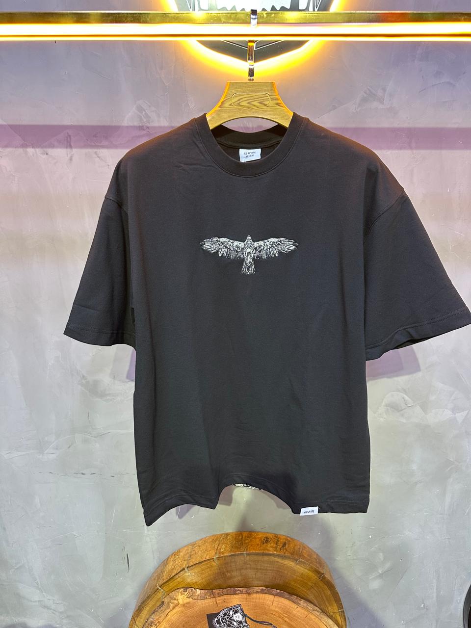 T SHIRT OVERSIZE RESPIRE BLACK 5141 - ZG PREMIUM