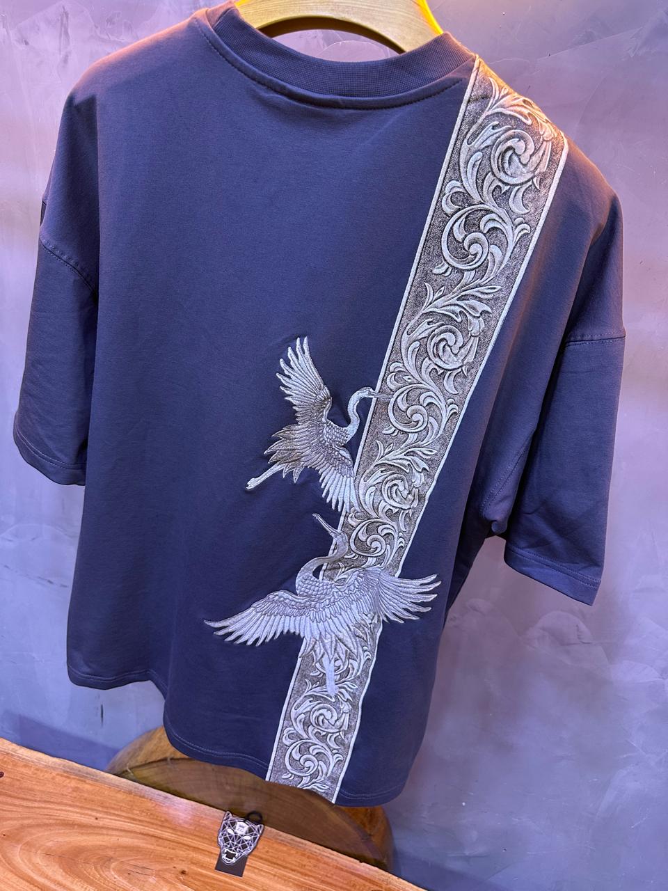 T SHIRT OVERSIZE RESPIRE GREY 4209