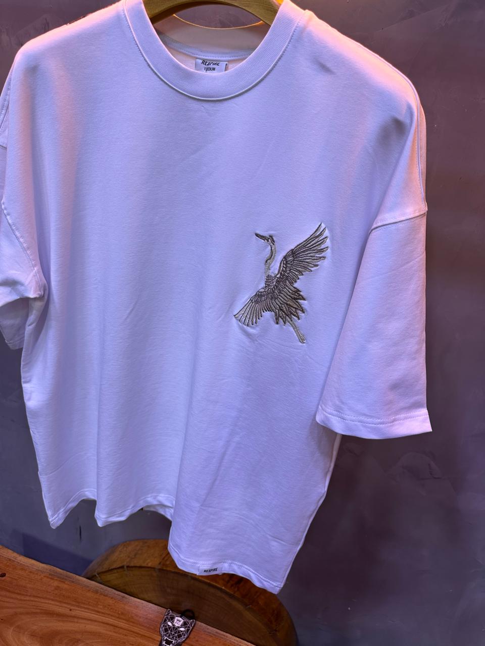 T SHIRT OVERSIZE RESPIRE WHITE 4209