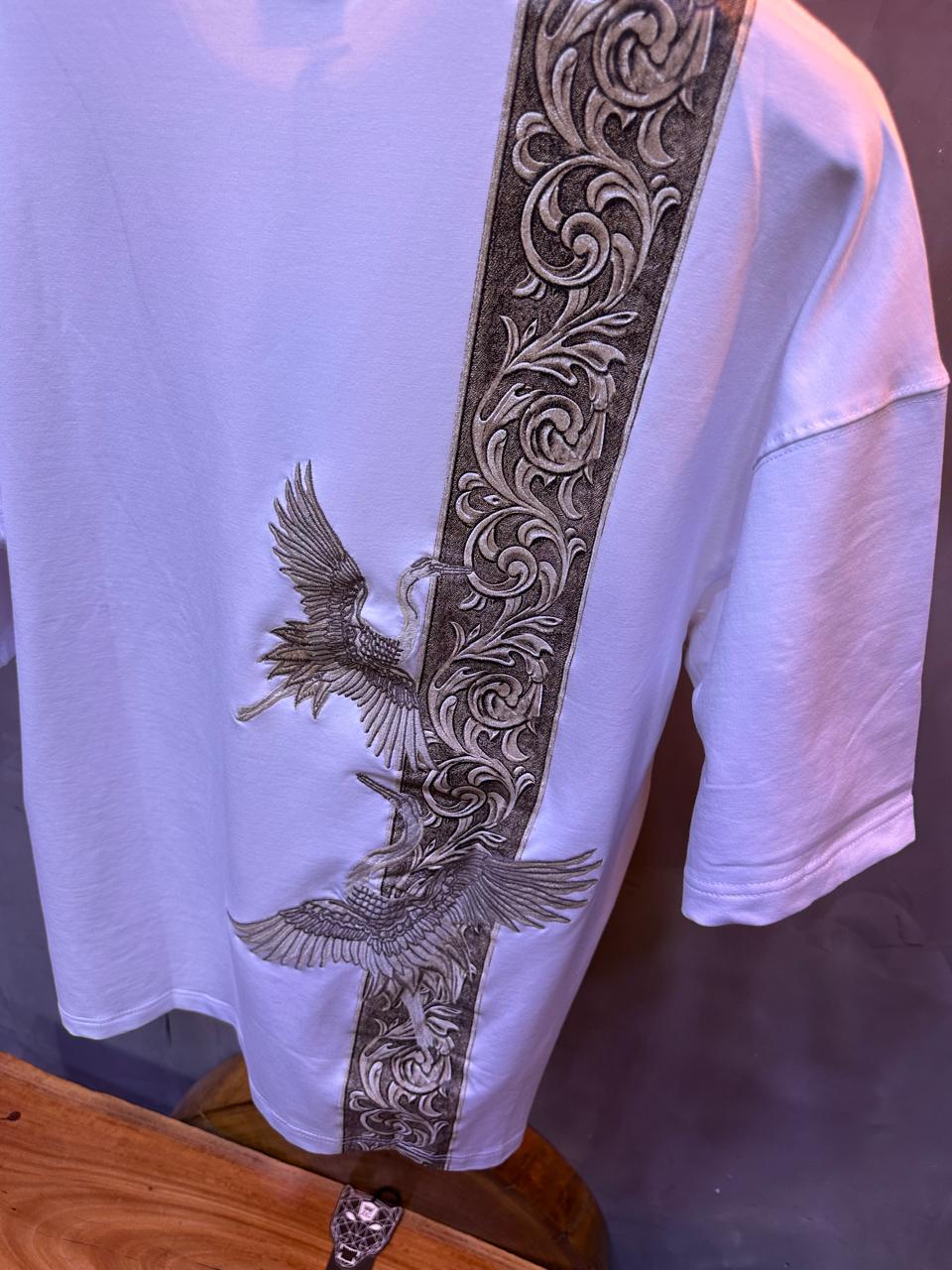 T SHIRT OVERSIZE RESPIRE WHITE 4209