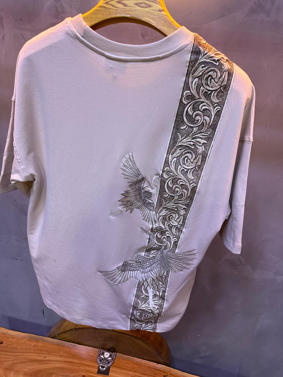 T SHIRT OVERSIZE RESPIRE BEIGE 4209