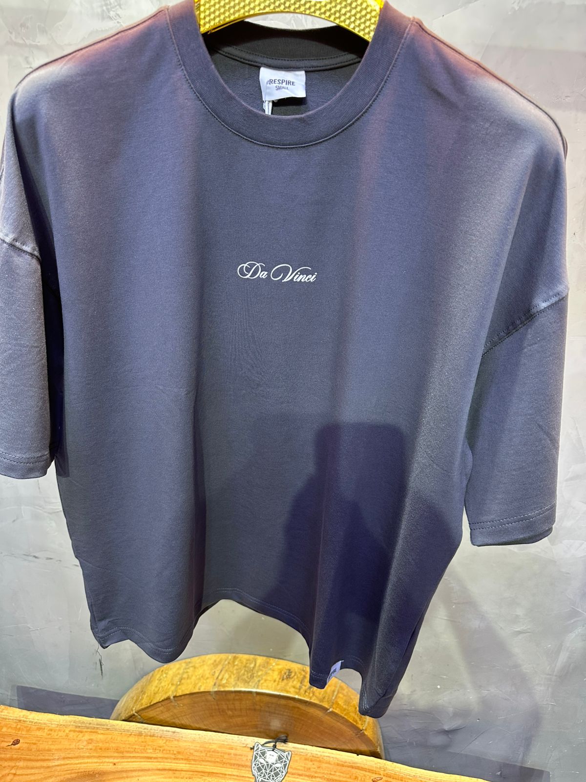 T SHIRT OVERSIZE RESPIRE GREY 5129