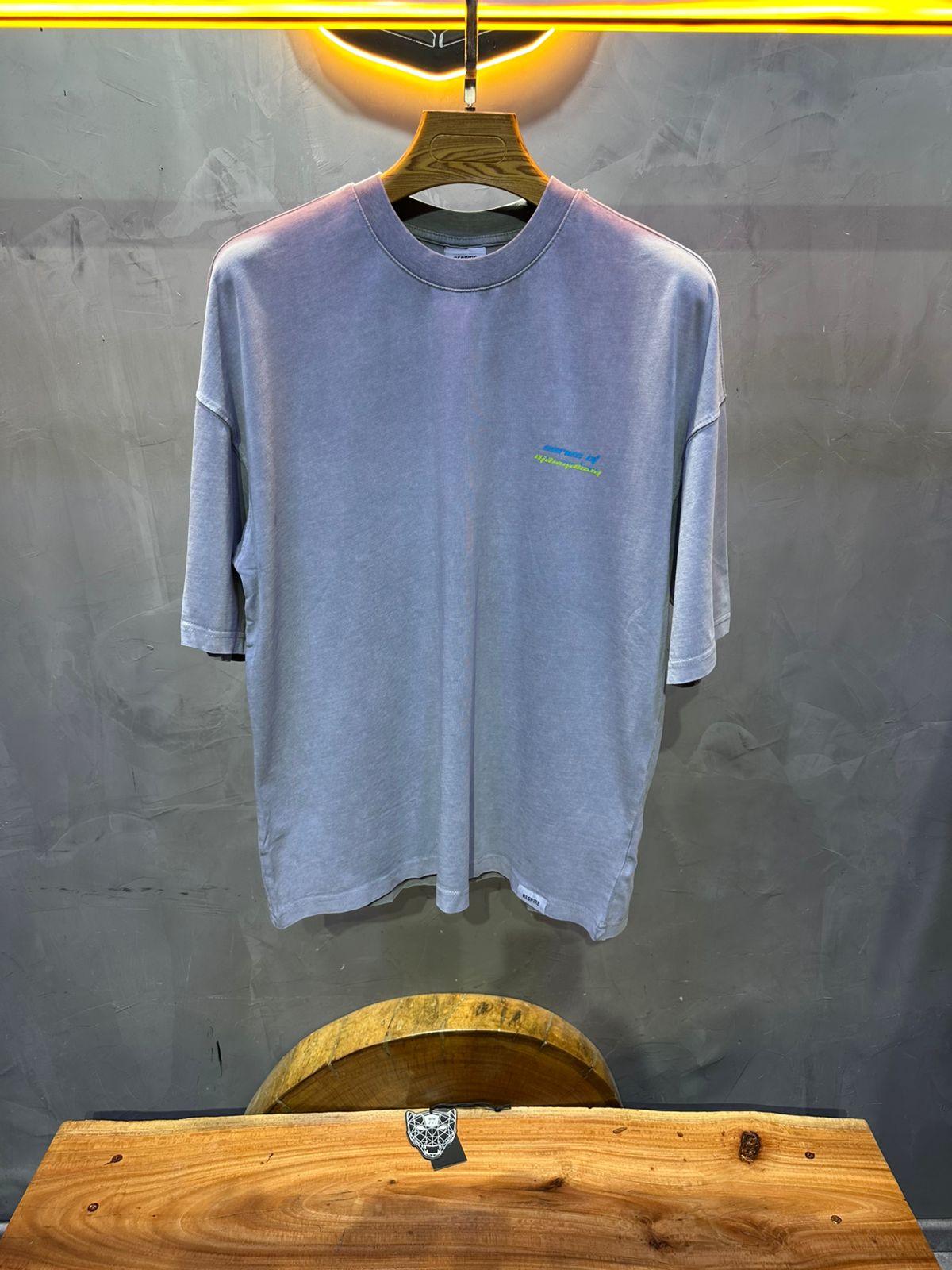 T SHIRT OVERSIZE RESPIRE GREY 4195
