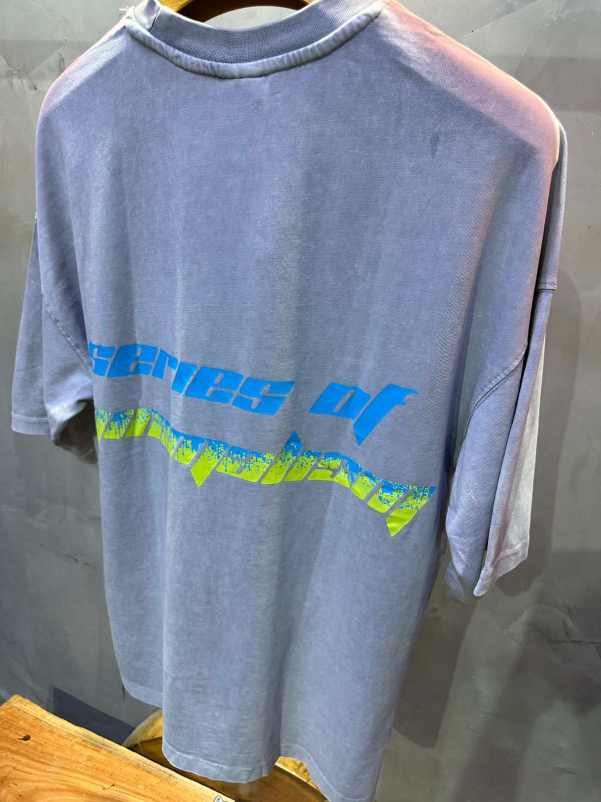 T SHIRT OVERSIZE RESPIRE GREY 4195