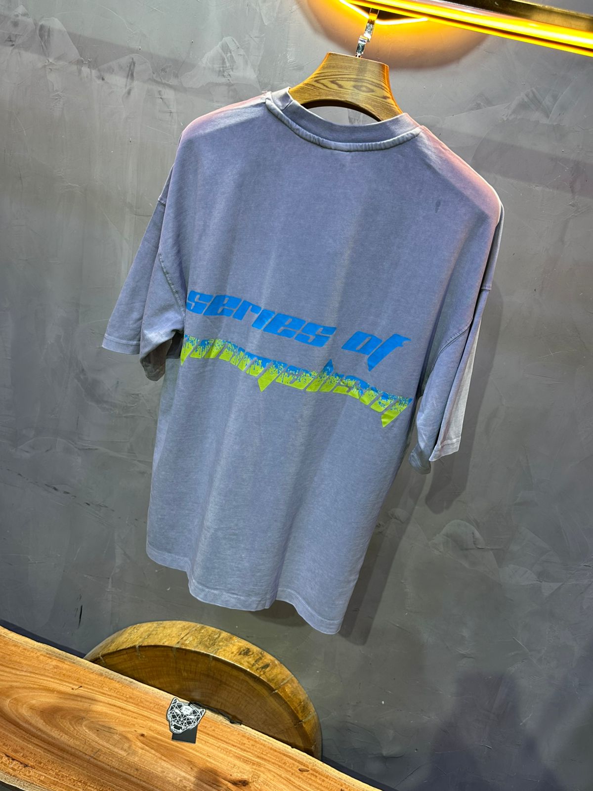 T SHIRT OVERSIZE RESPIRE GREY 4195