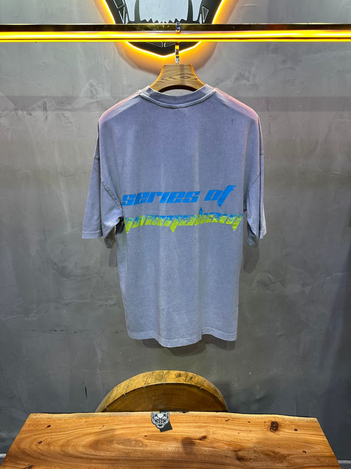 T SHIRT OVERSIZE RESPIRE GREY 4195