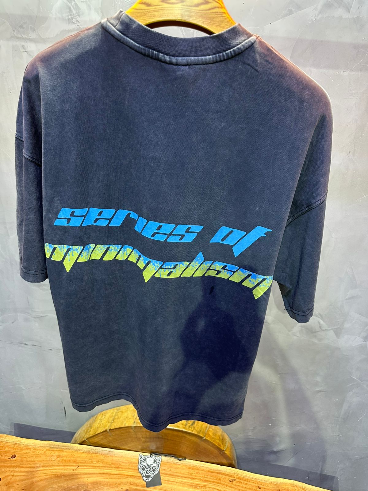 T SHIRT OVERSIZE RESPIRE BLACK 4195 - ZG PREMIUM