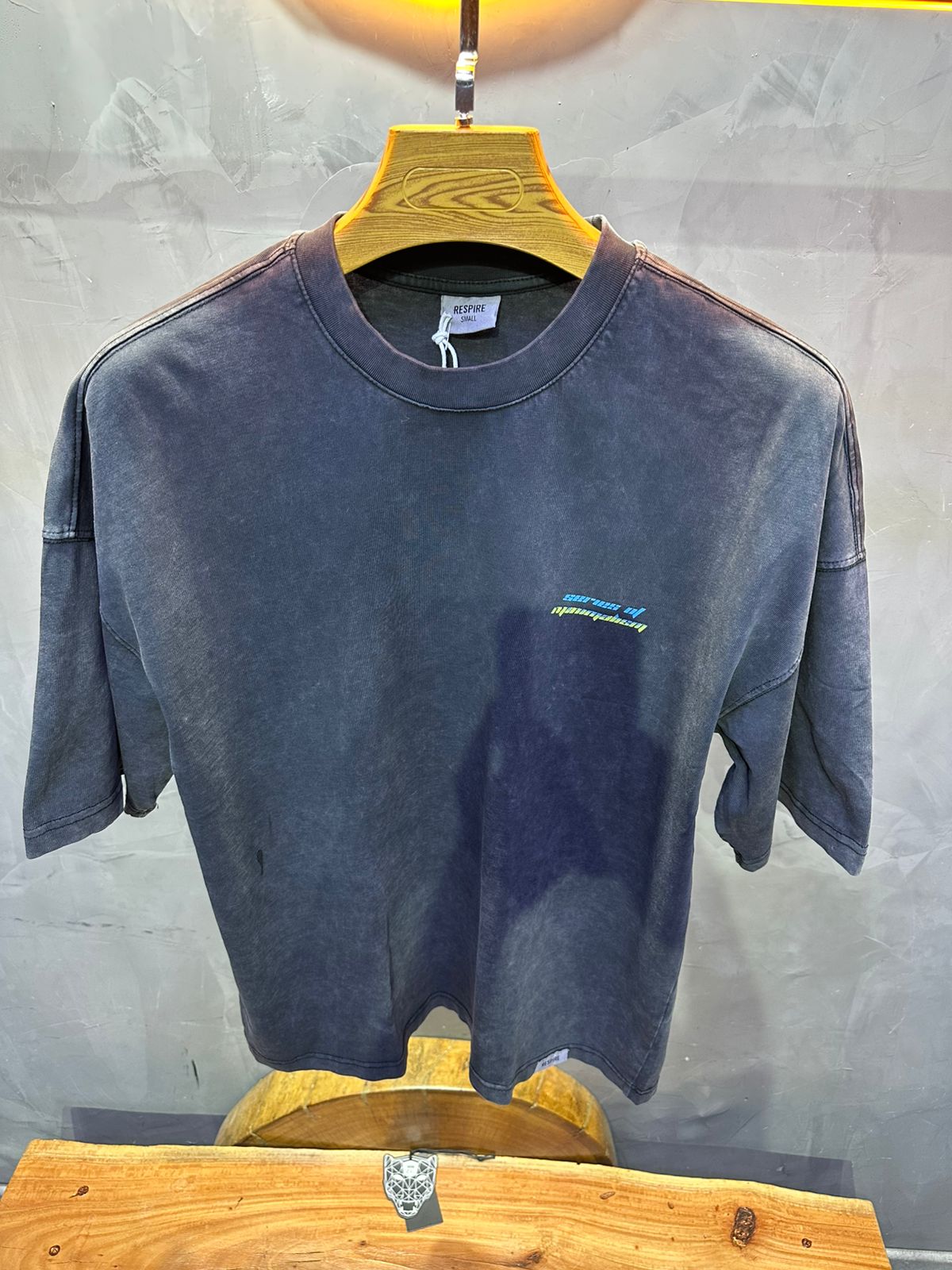 T SHIRT OVERSIZE RESPIRE BLACK 4195