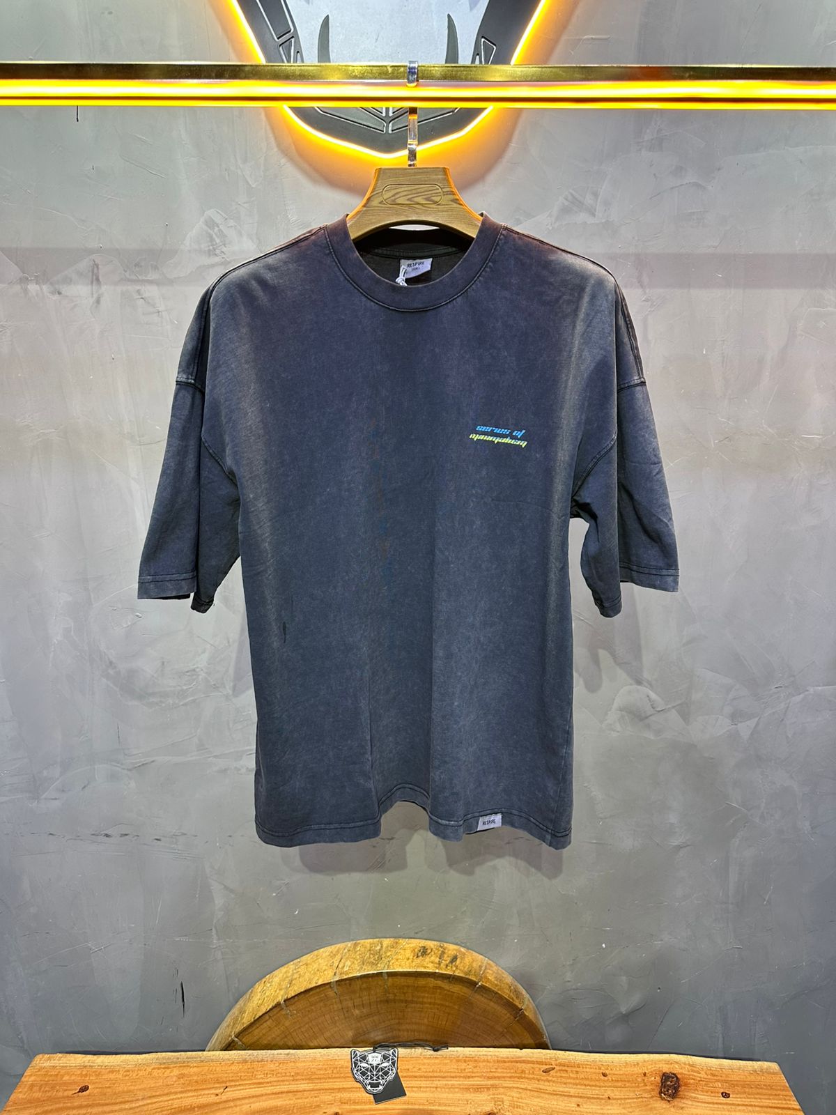 T SHIRT OVERSIZE RESPIRE BLACK 4195