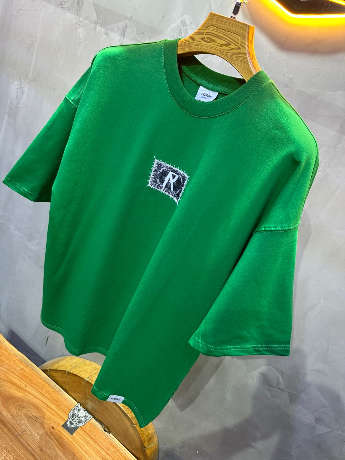 T SHIRT OVERSIZE RESPIRE GREEN 4176