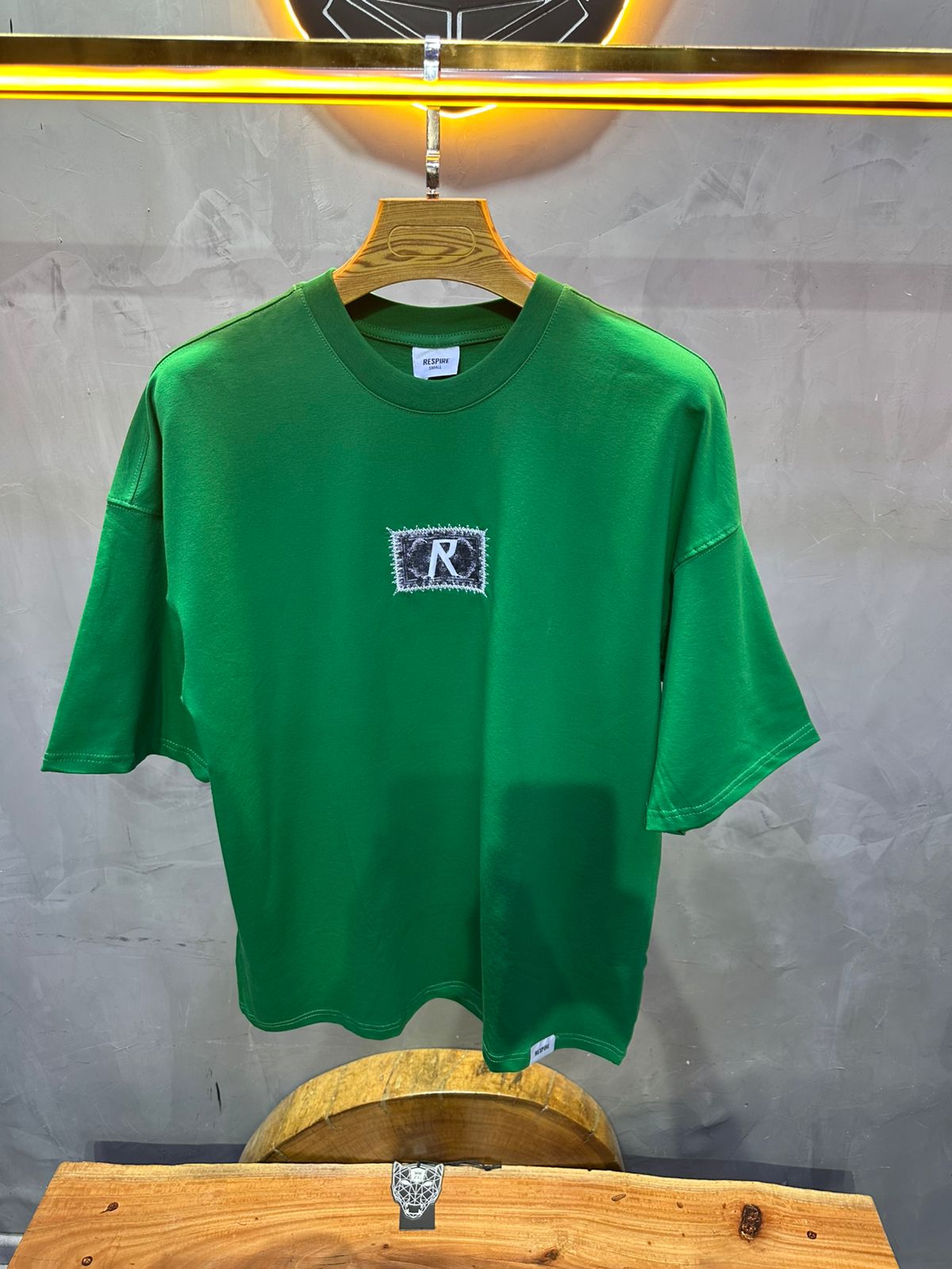 T SHIRT OVERSIZE RESPIRE GREEN 4176