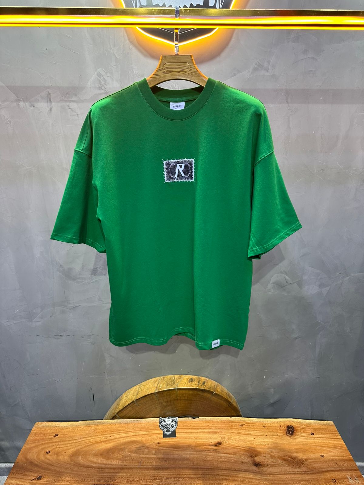 T SHIRT OVERSIZE RESPIRE GREEN 4176