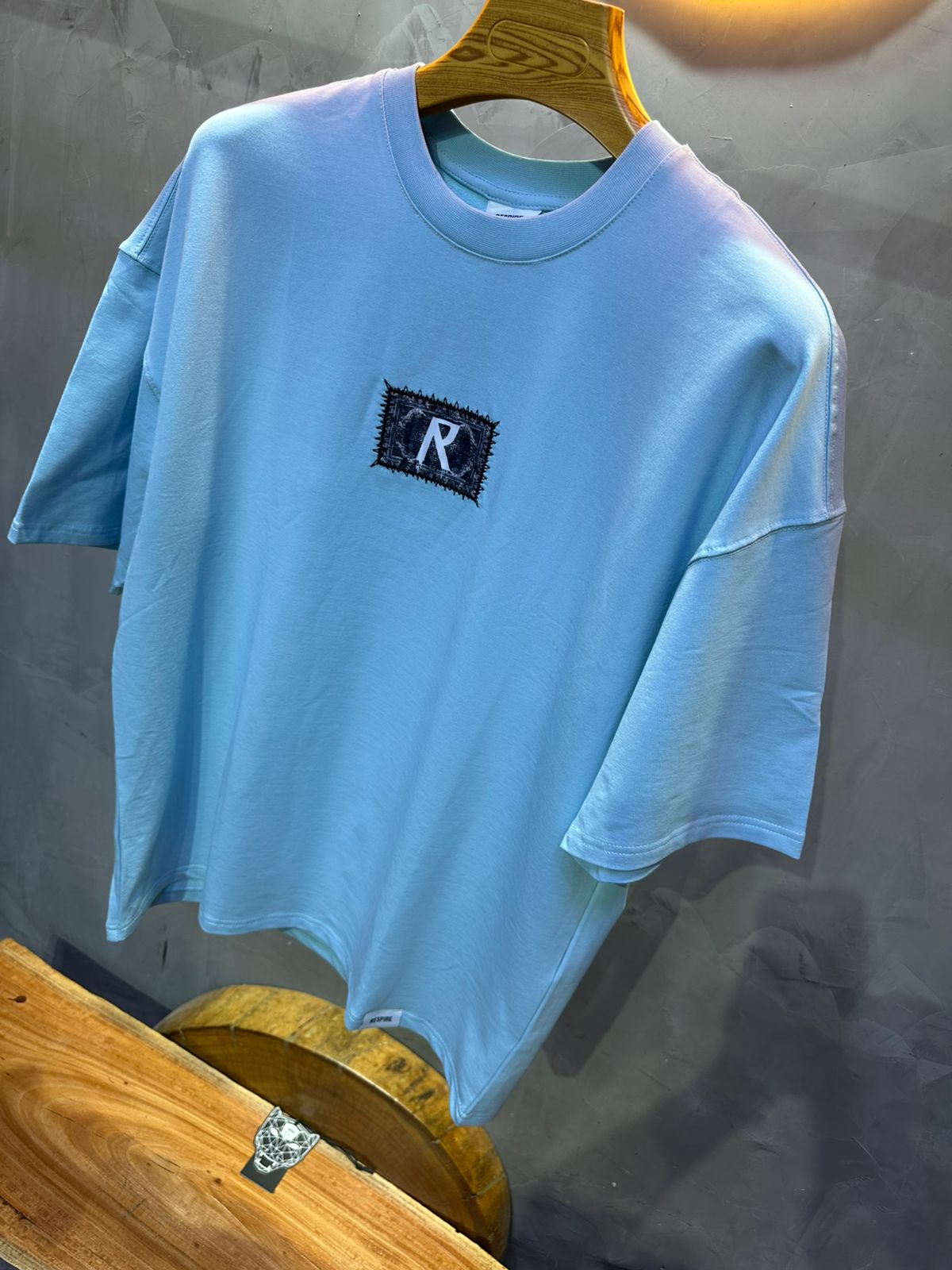 T SHIRT OVERSIZE RESPIRE BLUE 4176