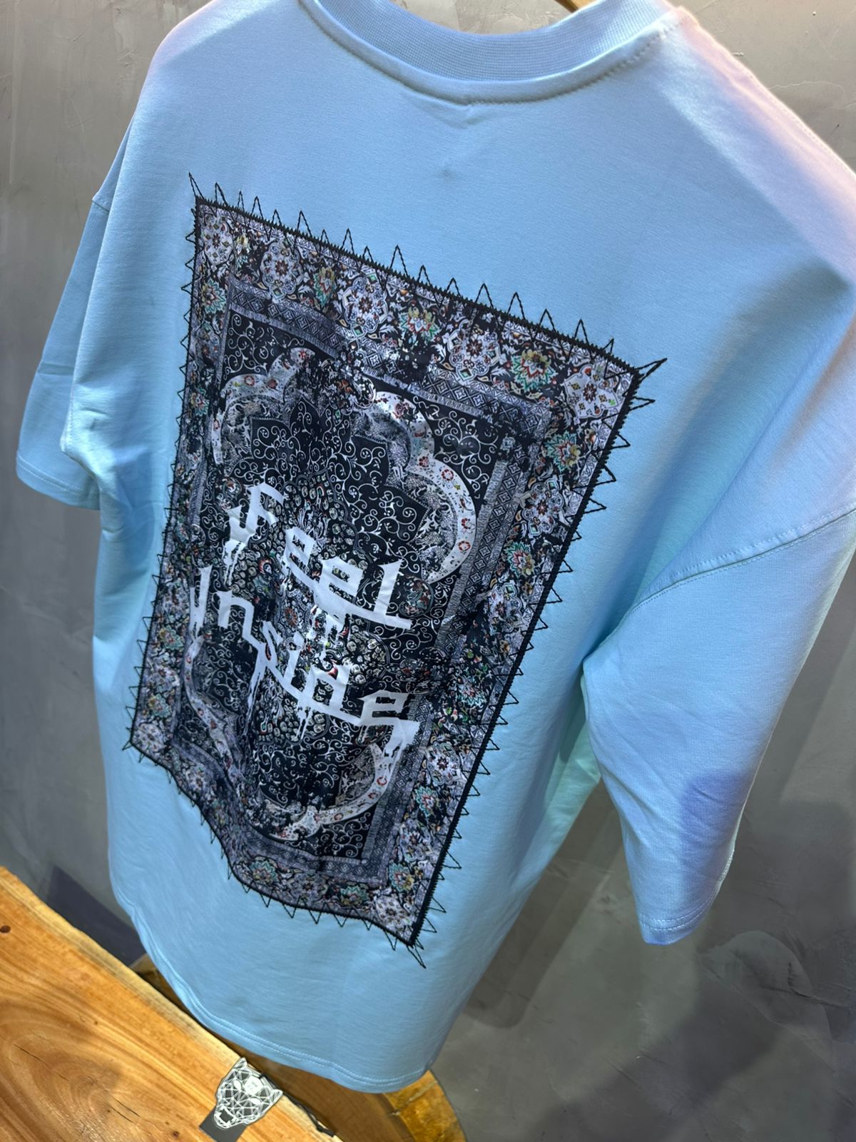 T SHIRT OVERSIZE RESPIRE BLUE 4176