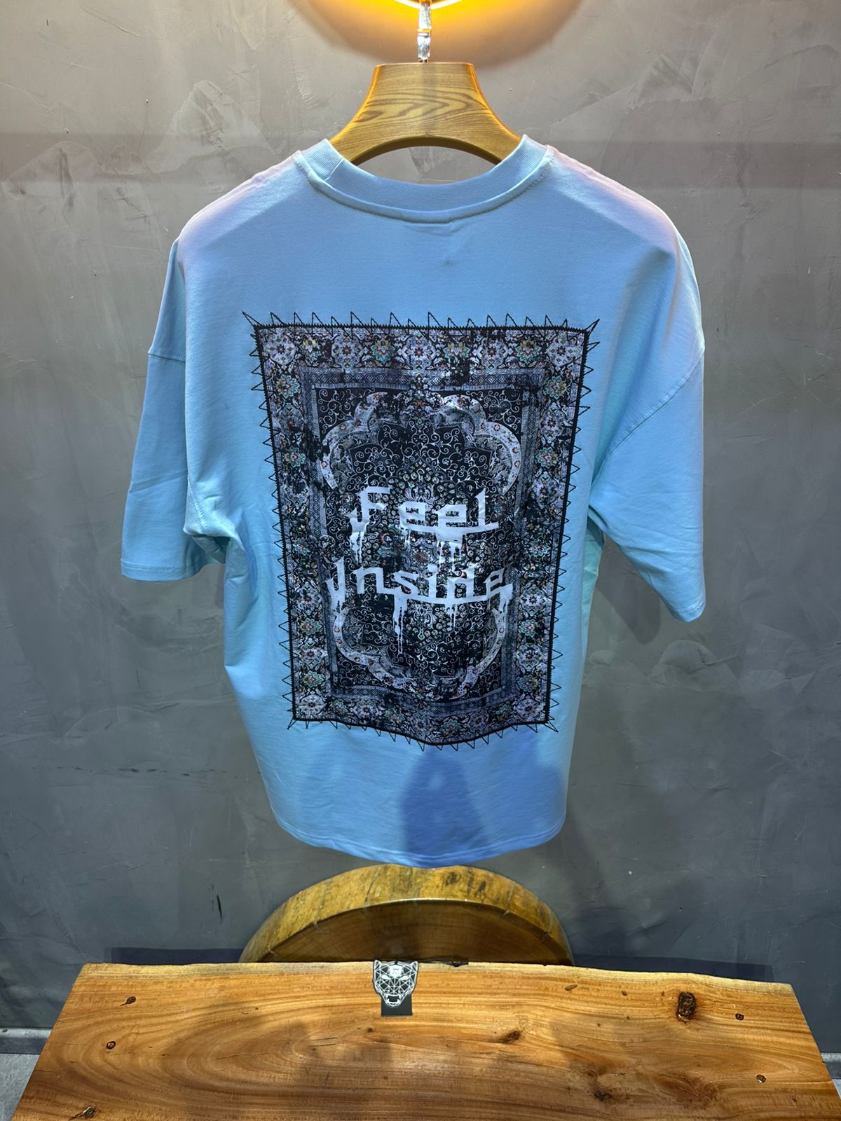 T SHIRT OVERSIZE RESPIRE BLUE 4176