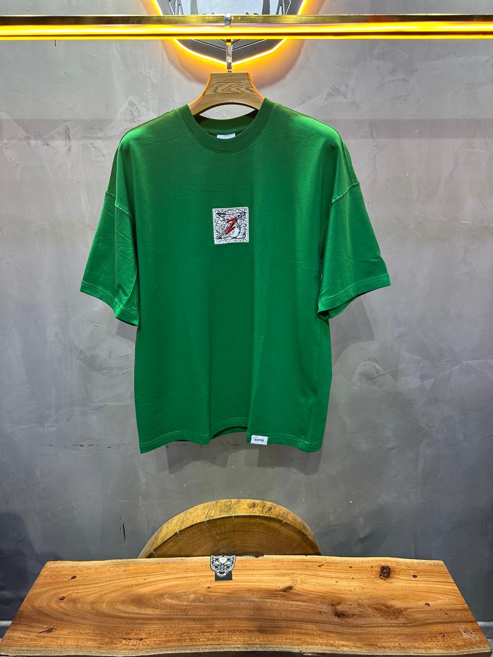 T SHIRT OVERSIZE RESPIRE GREEN 4206