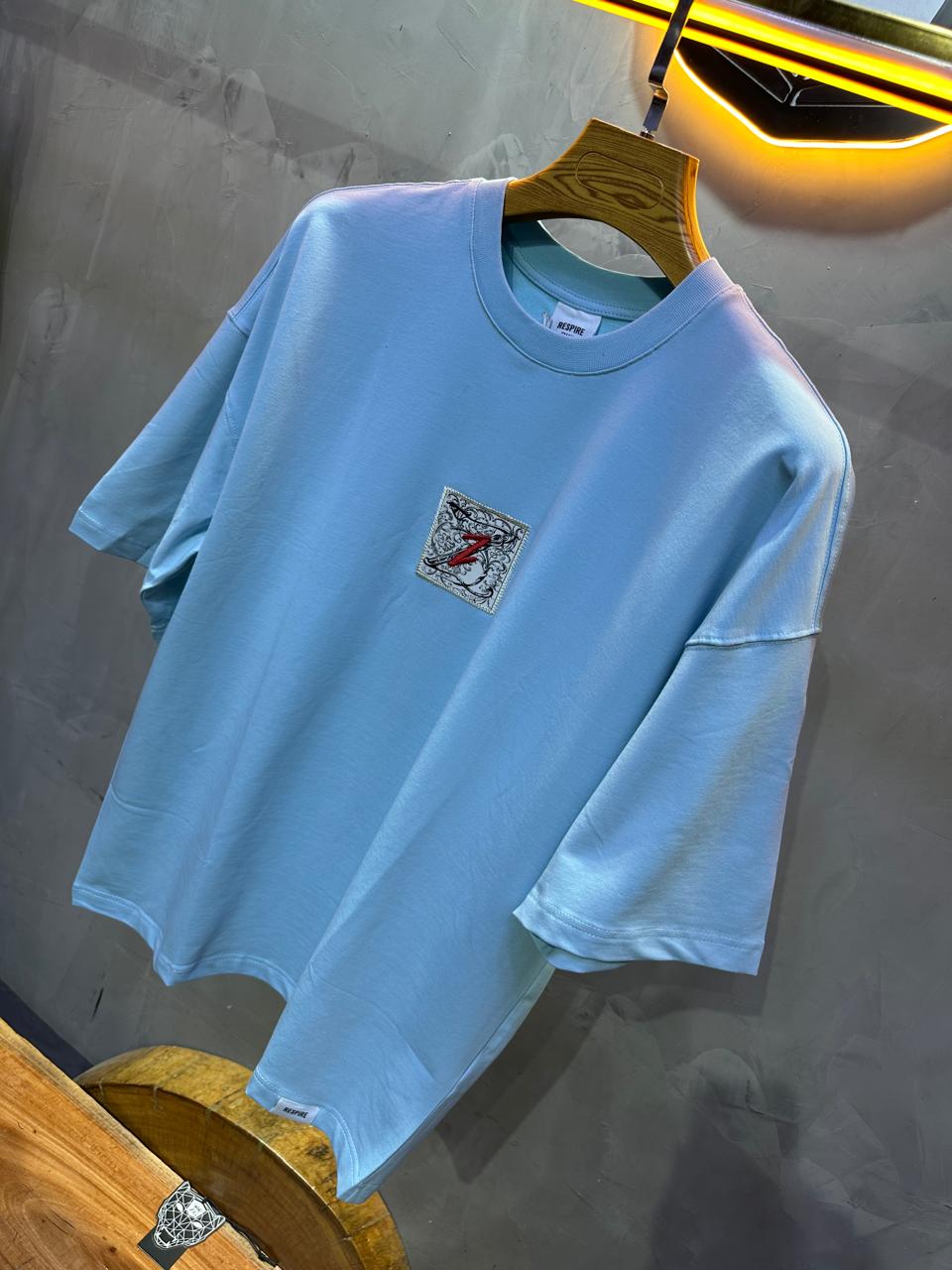 T SHIRT OVERSIZE RESPIRE BLUE 4206