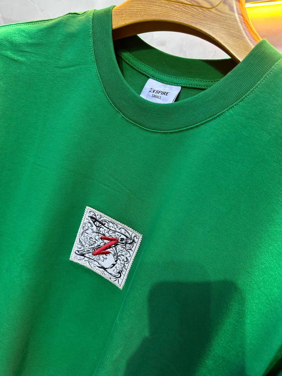 T SHIRT OVERSIZE RESPIRE GREEN 4206