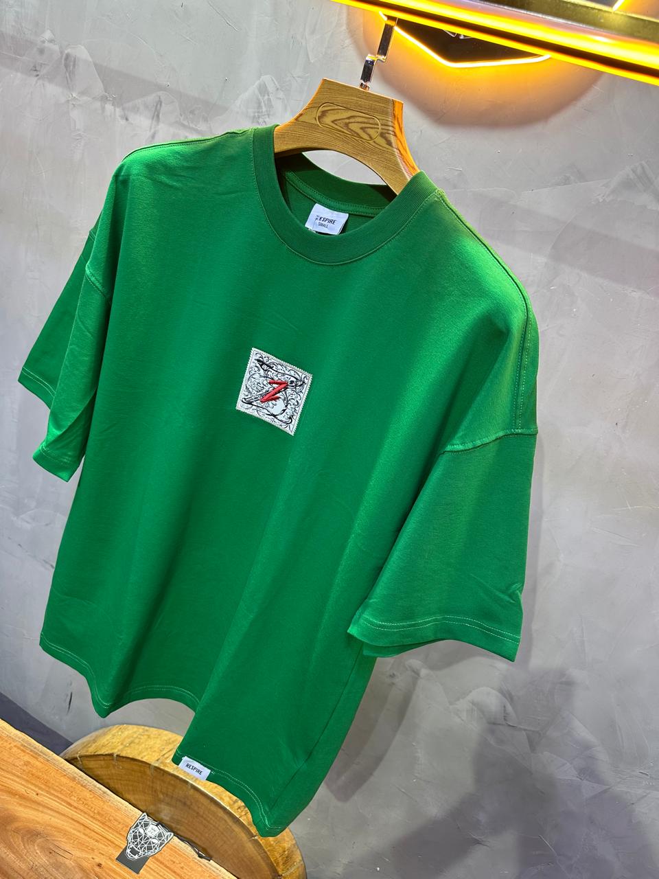 T SHIRT OVERSIZE RESPIRE GREEN 4206