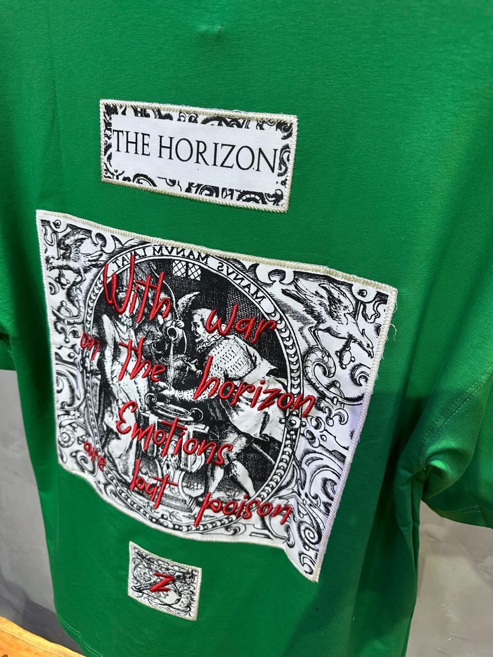 T SHIRT OVERSIZE RESPIRE GREEN 4206
