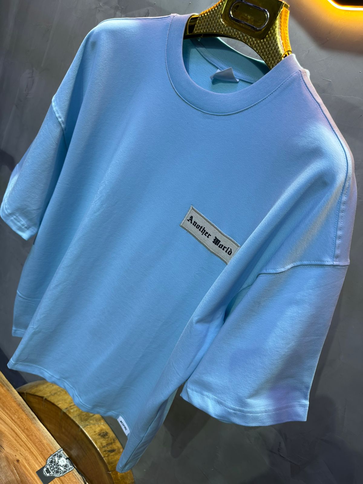 T SHIRT OVERSIZE RESPIRE BLUE 4177
