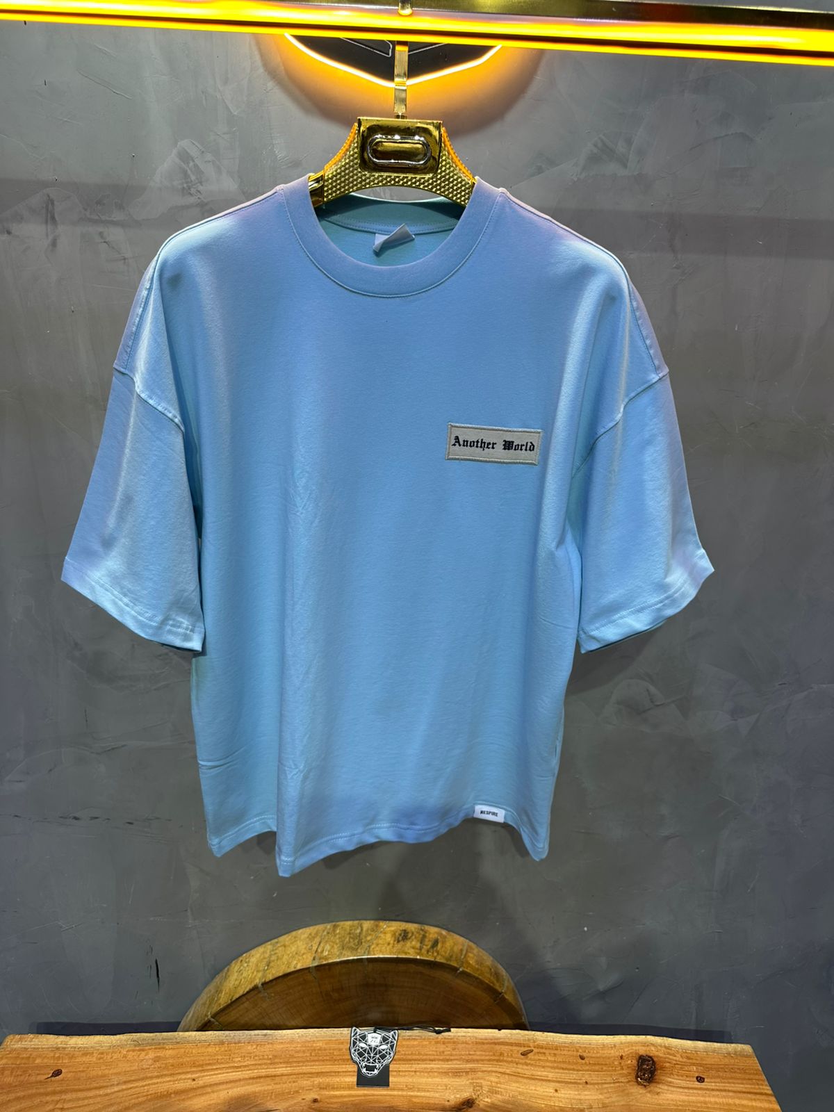 T SHIRT OVERSIZE RESPIRE BLUE 4177