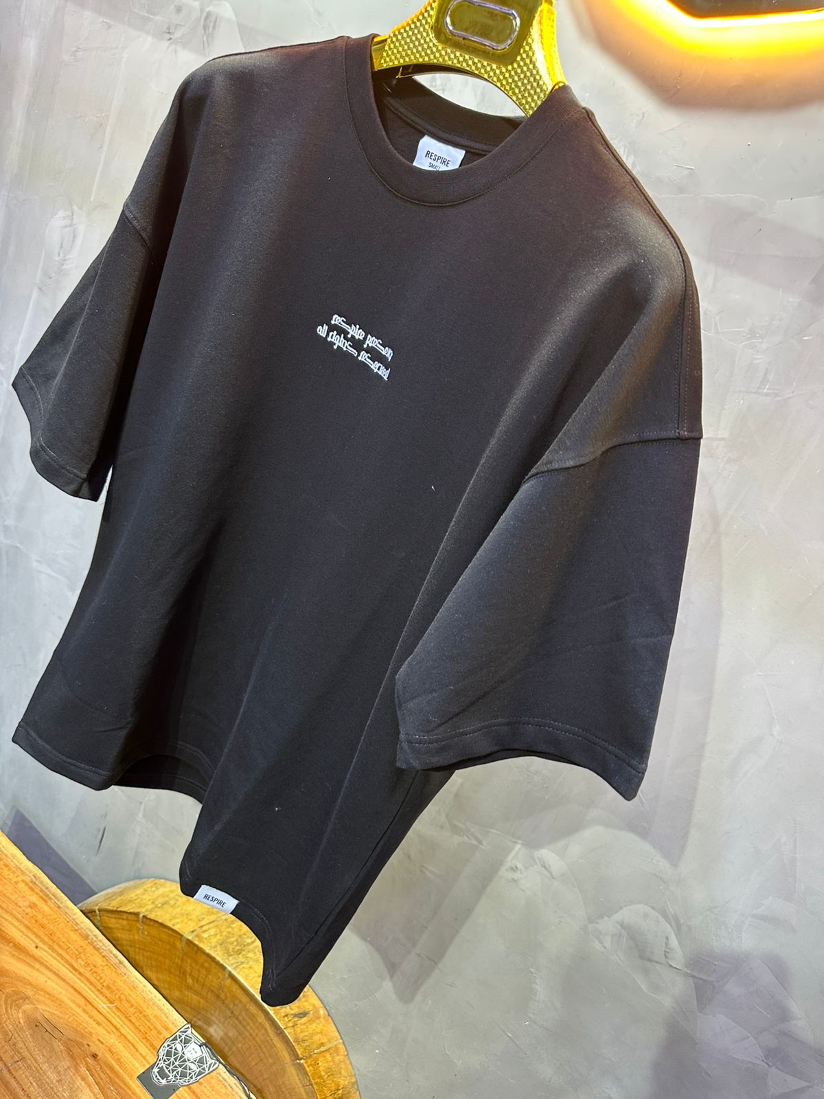 T SHIRT OVERSIZE RESPIRE BLACK 4208