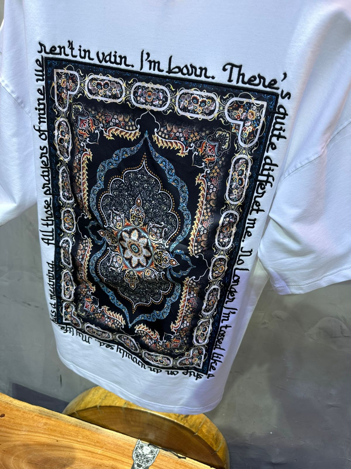 T SHIRT OVERSIZE RESPIRE WHITE 4208