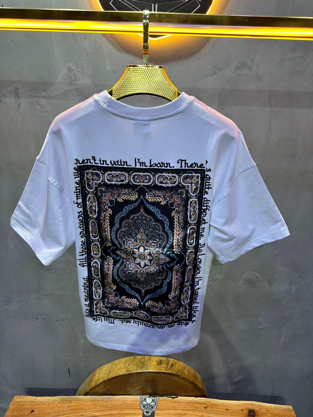 T SHIRT OVERSIZE RESPIRE WHITE 4208